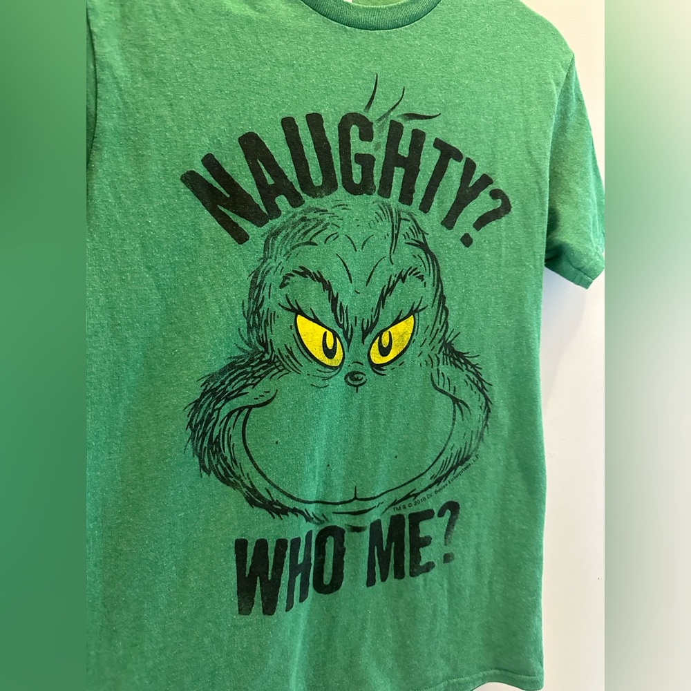 GRINCH Christmas Dr. Seuss  Tshirt - Picture 2 of 4